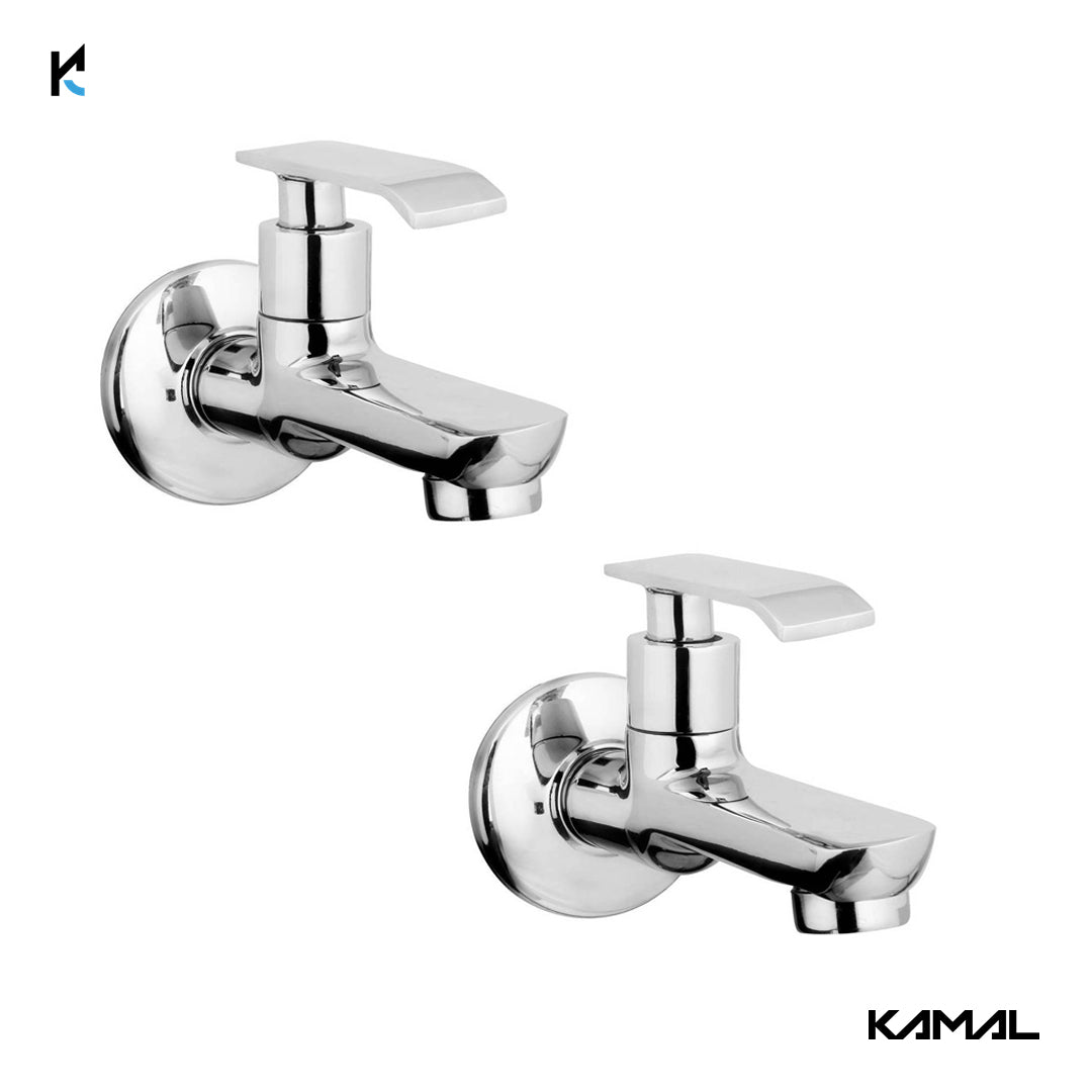 Orion Long Body Bib Cock (Full Brass) - by Kamal - Orion - Kamal Bathware
