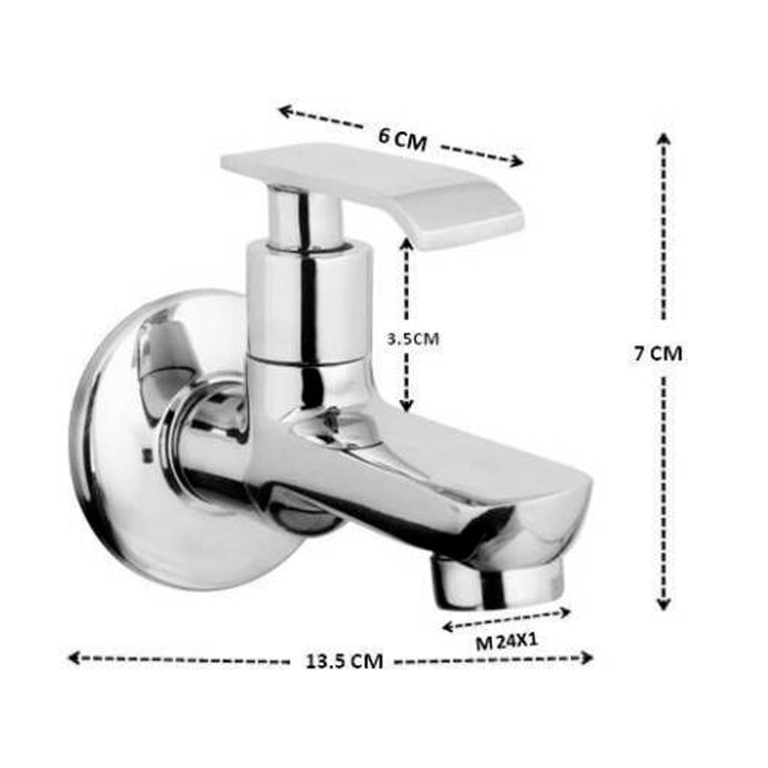 Orion Long Body Bib Cock (Full Brass) - by Kamal - Orion - Kamal Bathware