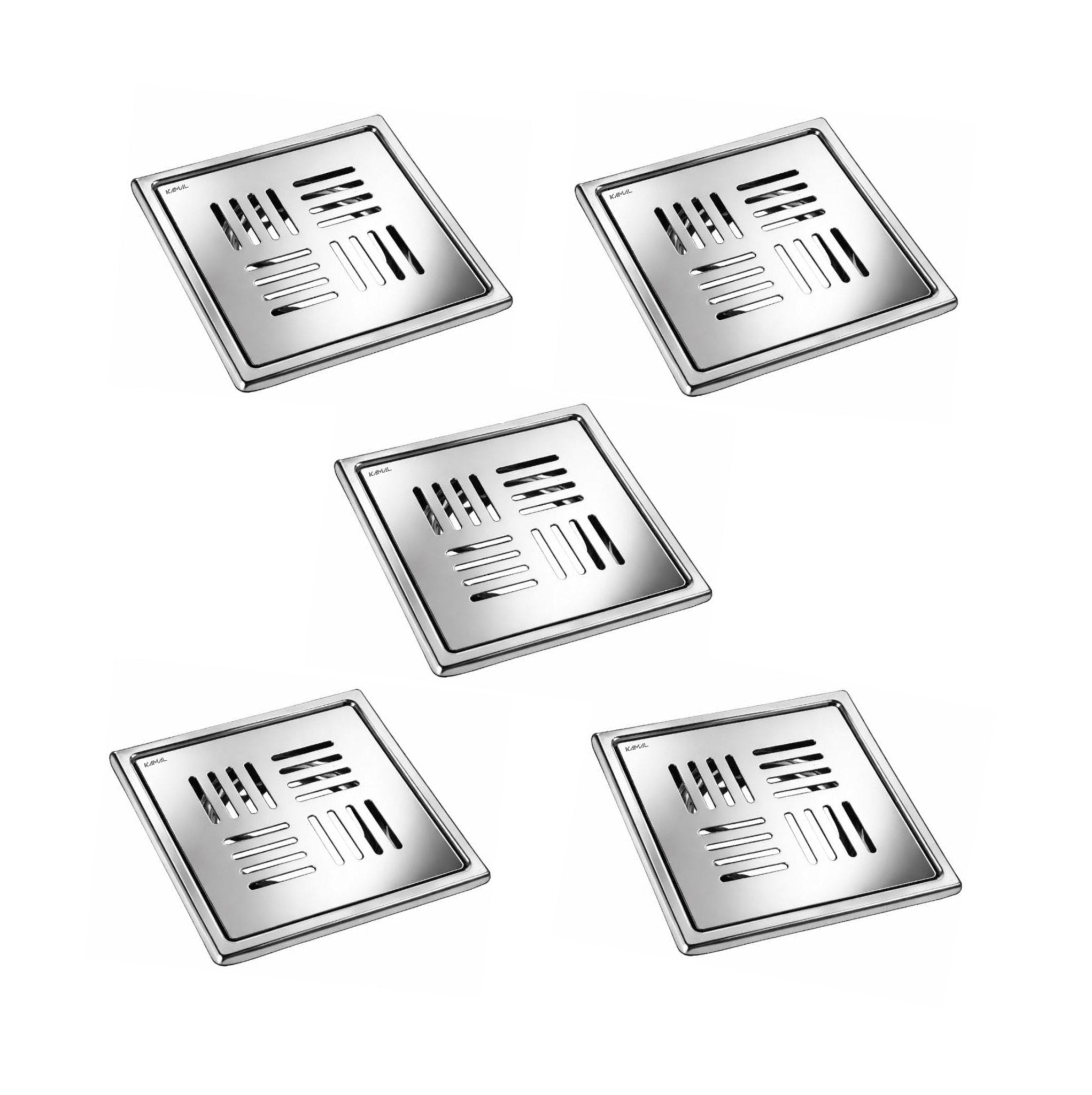 Quadrix Floor Drain Cockroach Trap Ring (Set of 5) - by Kamal - Quadrix - Kamal Bathware