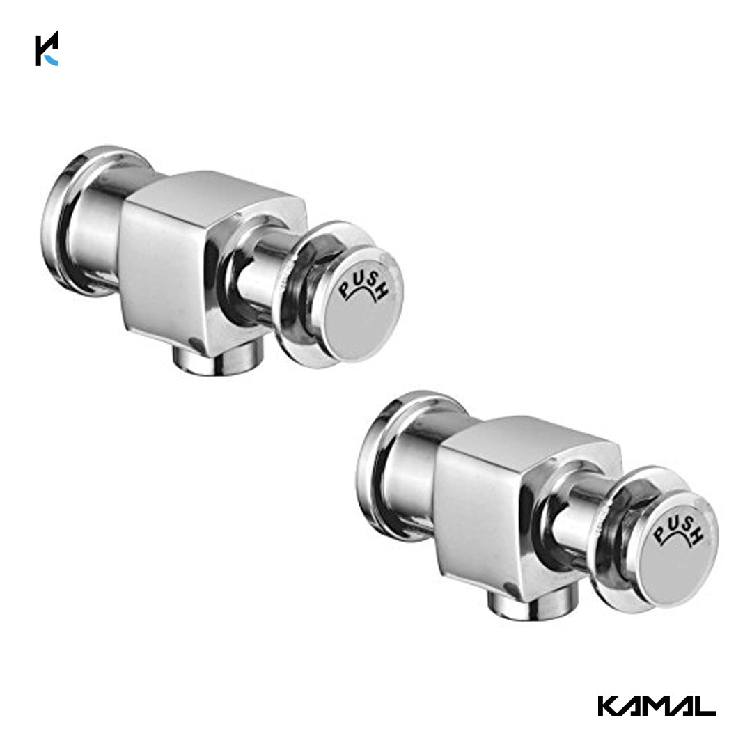 Regular Push Cock (Full Brass) - by Kamal - Regular - Kamal Bathware