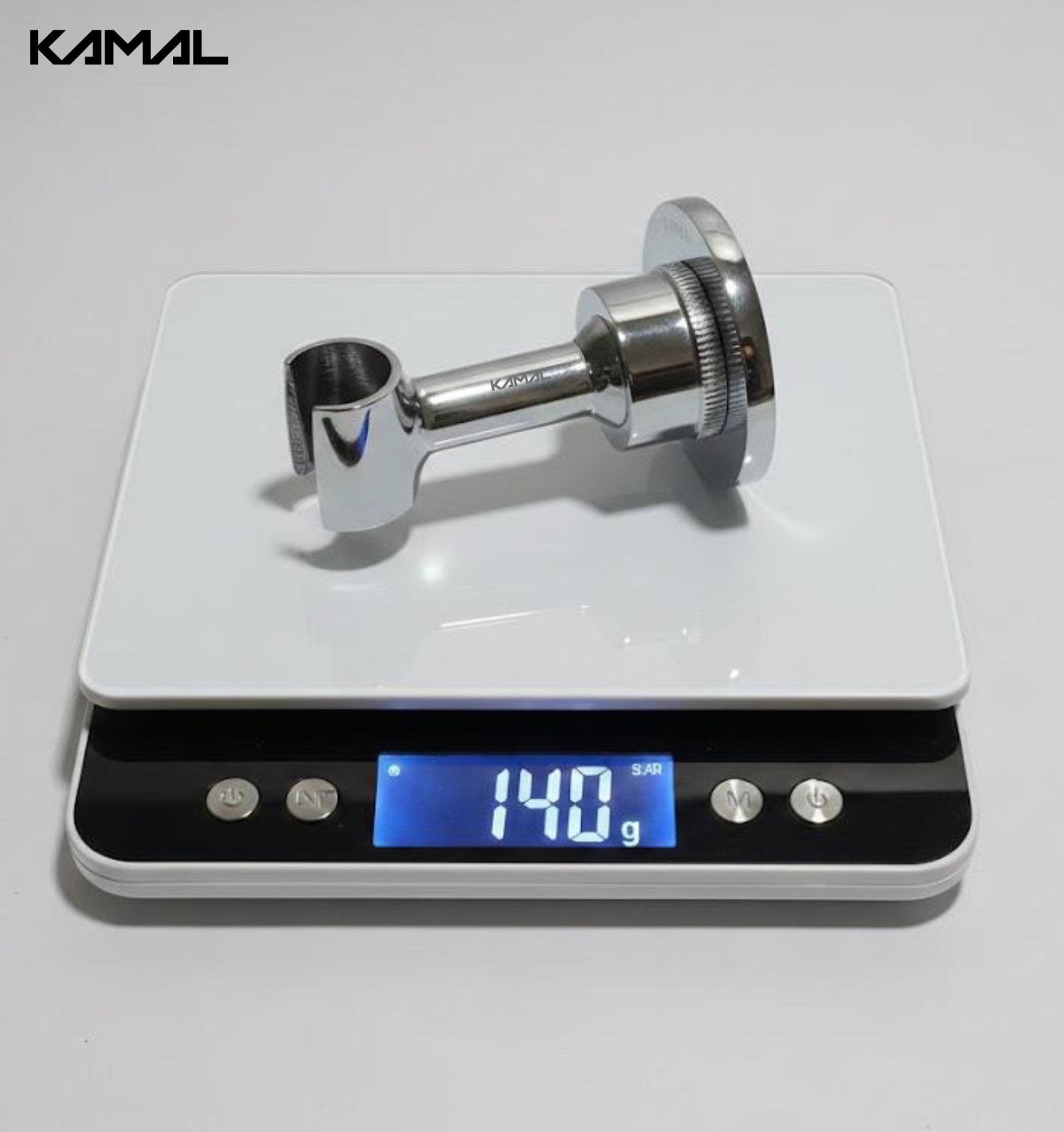 Revolving Brass Round Wall Hook for Hand Shower - by Kamal - Revolving - Kamal Bathware
