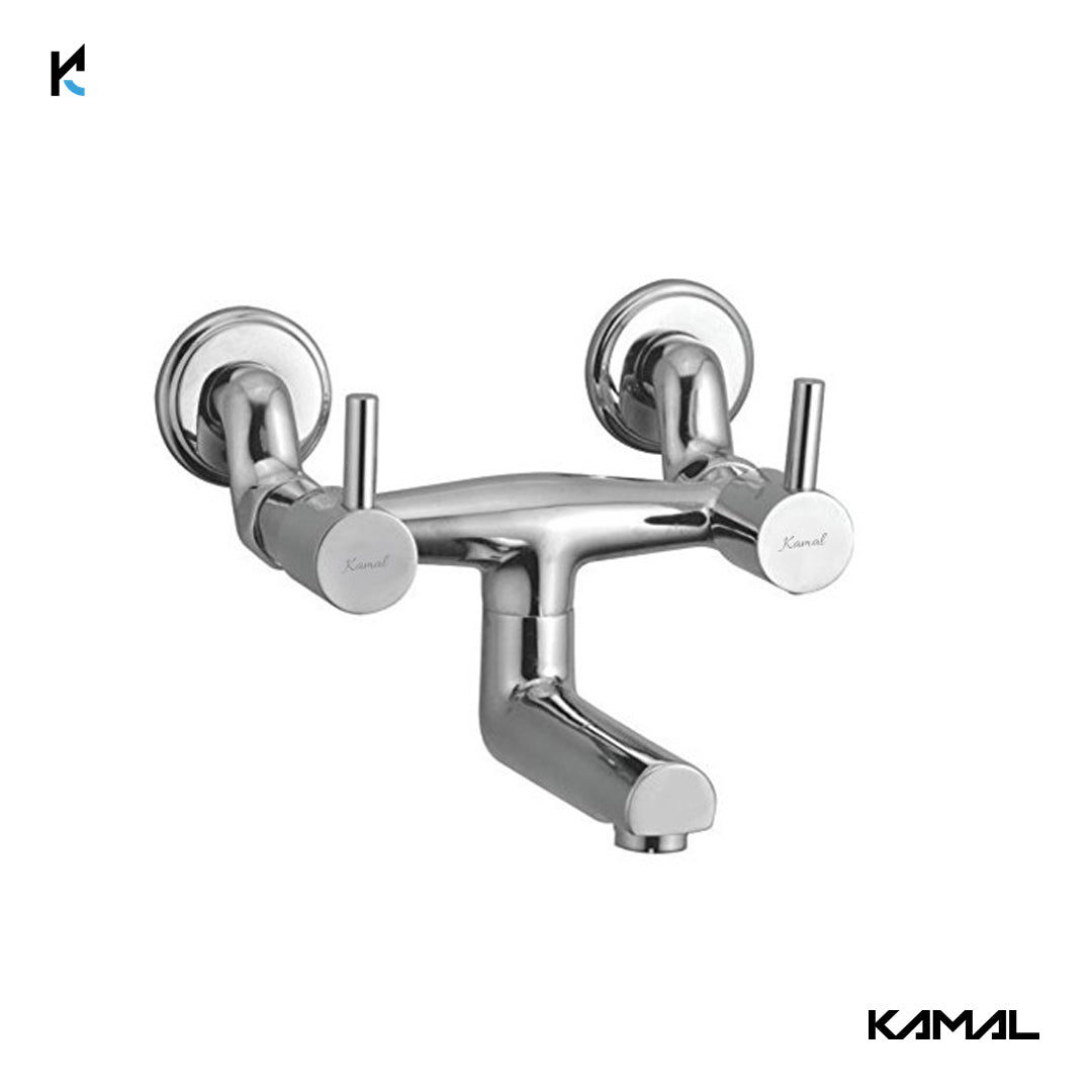 Robin Non Telephonic Wall Mixer (Full Brass) - by Kamal - Kamal Bathware