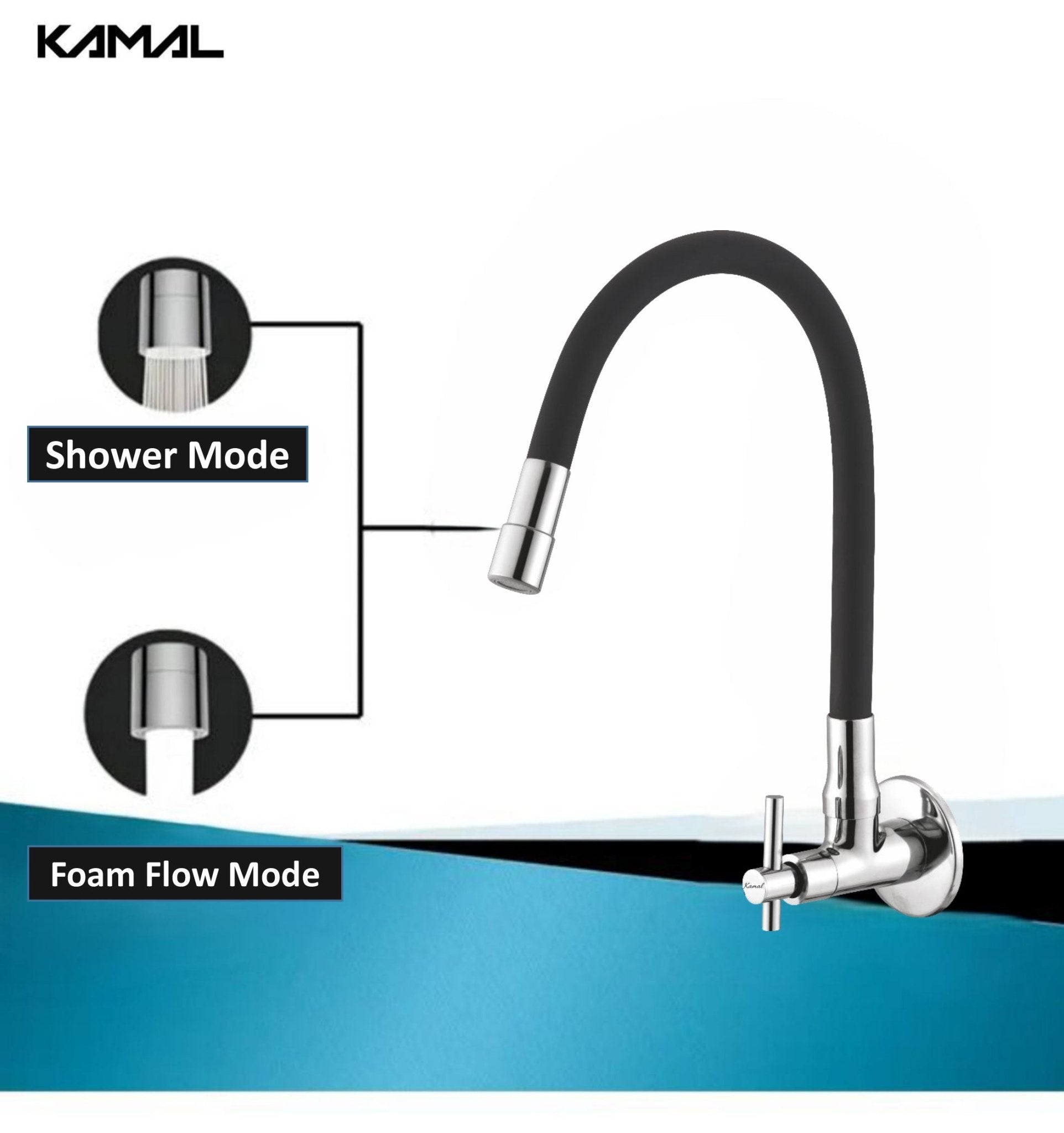 Tarim Dual Flow Sink Tap – by Kamal - Tarim - Kamal Bathware