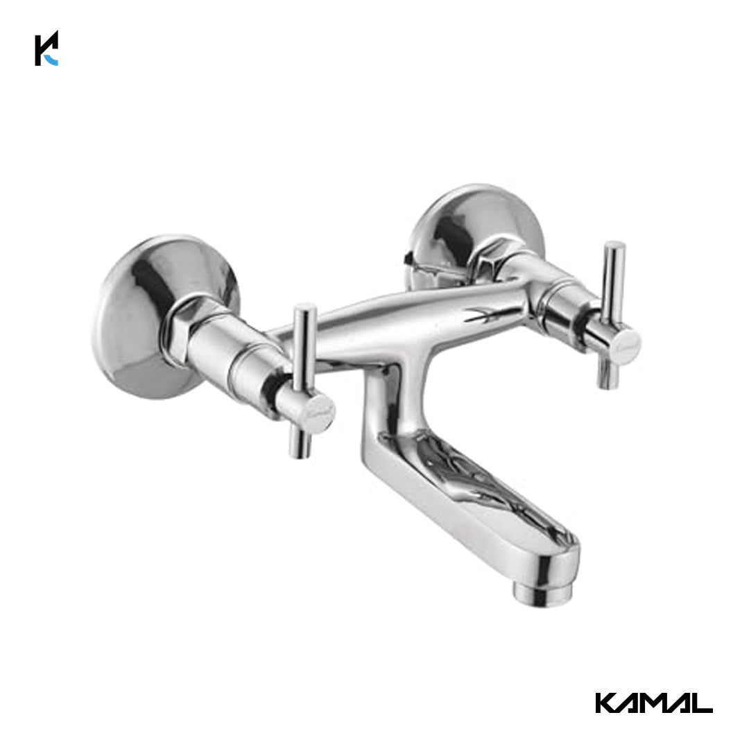 Tarim Non Telephonic Wall Mixer (Full Brass) - by Kamal - Kamal Bathware