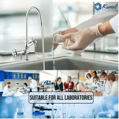 Two Way Laboratory Tap (Full Brass) - by Kamal - Kamal Bathware