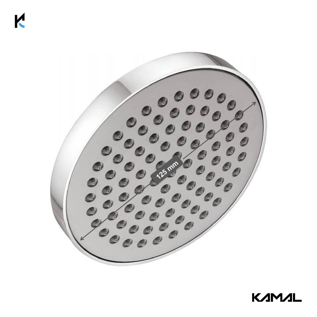Ultra Round Overhead Shower 5 Inch - by Kamal - Ultra Round - Kamal Bathware