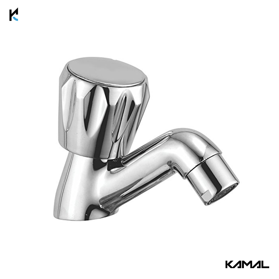 Universal Pillar Tap (Full Brass) - by Kamal - Universal - Kamal Bathware