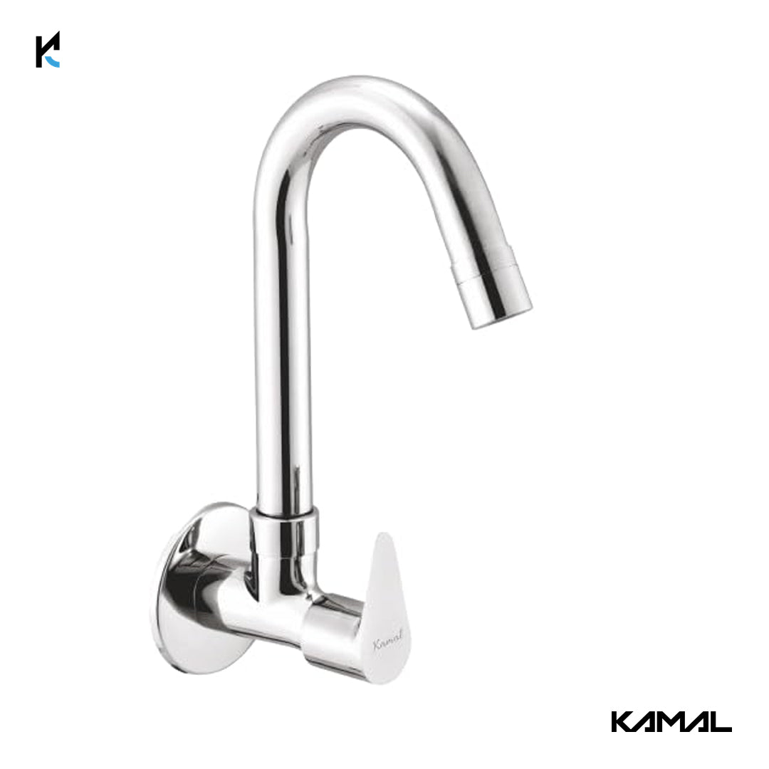 Vega Neo Sink Tap (Full Brass) - by Kamal - Vega Neo - Kamal Bathware