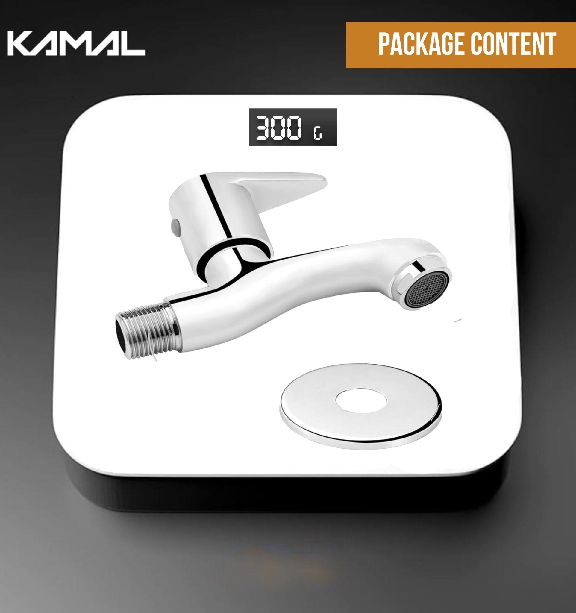 Vignette Bib Tap (Full Brass) - by Kamal - Vignette - Kamal Bathware
