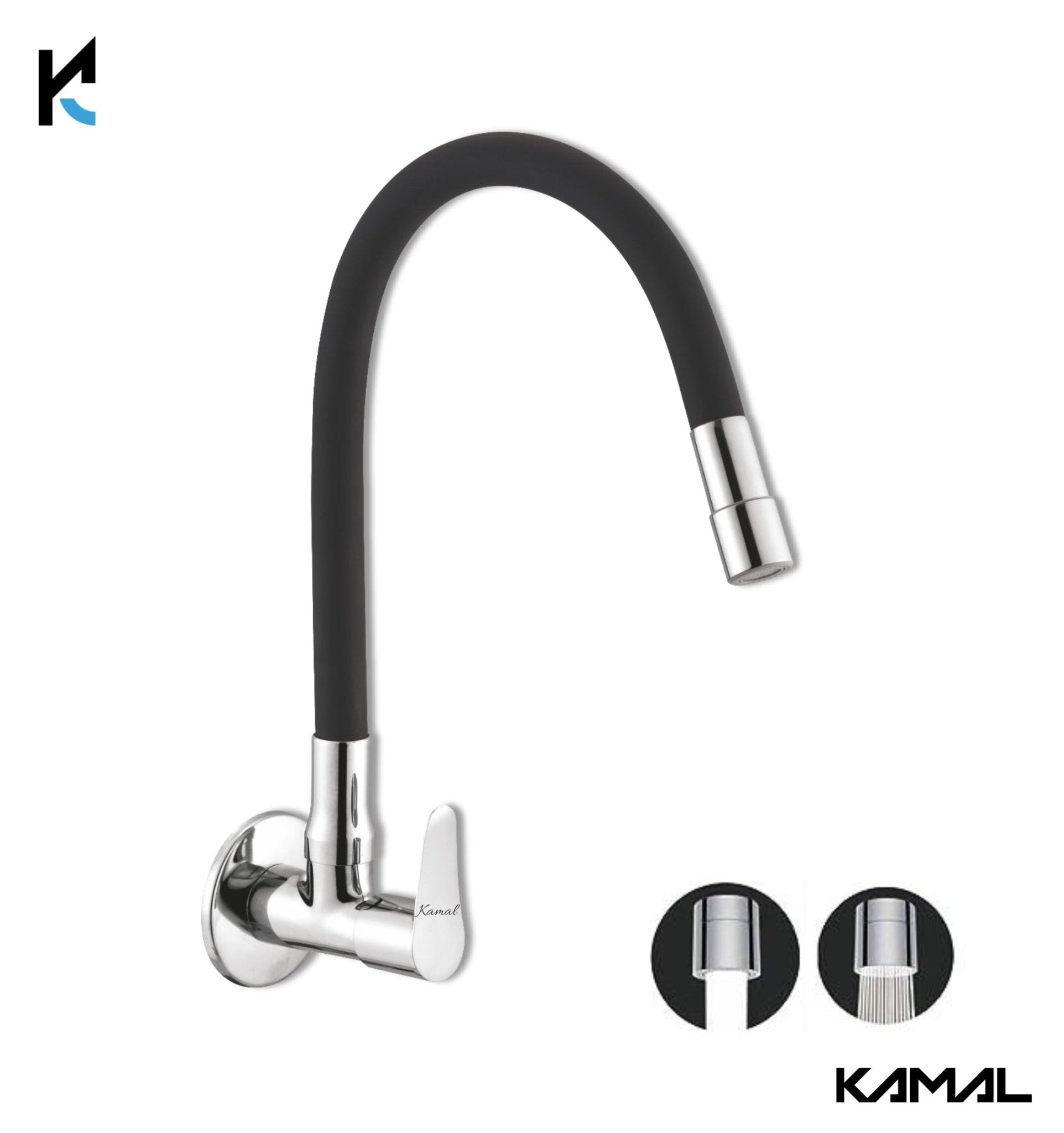 Vignette Dual Flow Sink Tap – by kamal - Vignette - Kamal Bathware