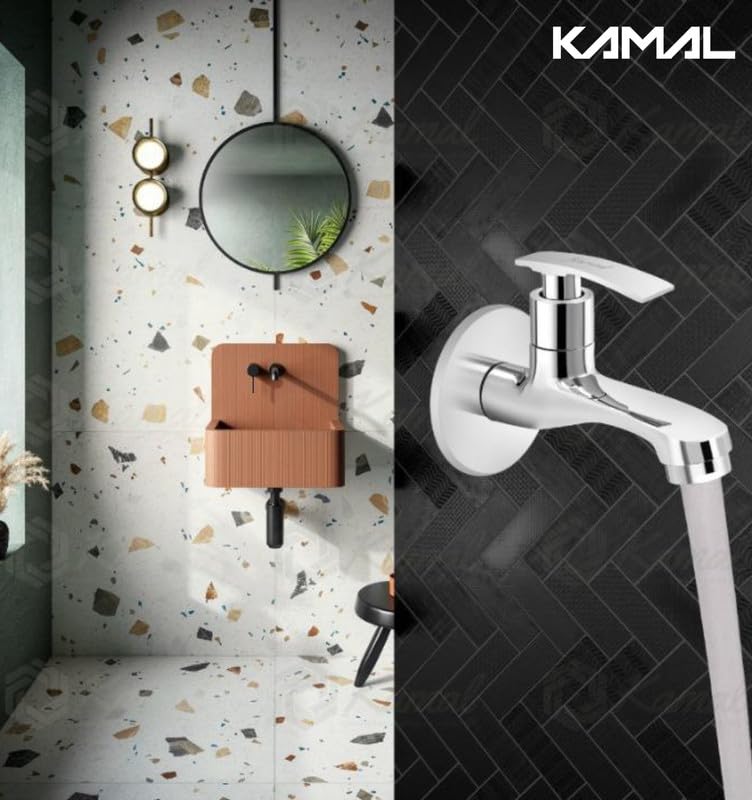 Vista Bib Tap Brass Faucet - by Kamal - Vista - Kamal Bathware