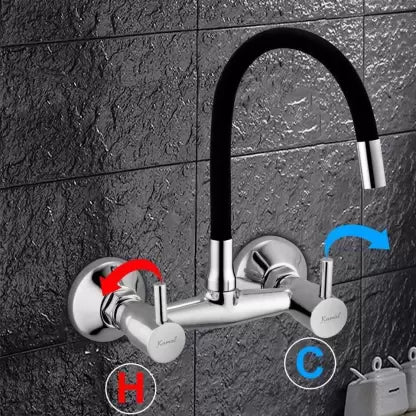 FLT Sink Mixer (Brass & Silicone) - by Kamal