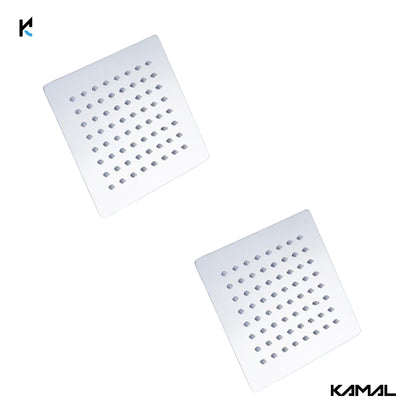 Square Ultra Slim Rain Shower (Only Showerhead) - by Kamal