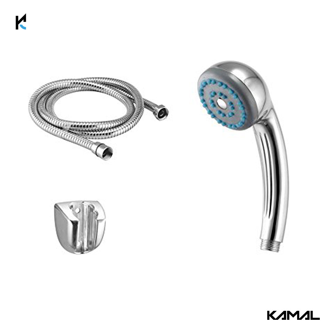 Parry ABS Hand Shower with SS Shower Tube & Wall Hook - by Kamal