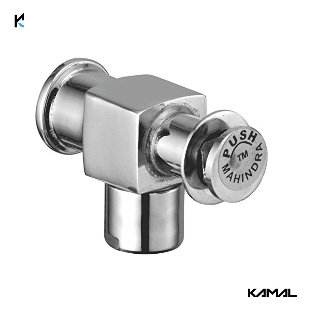 Urinal Push Cock (Full Brass) - by Kamal