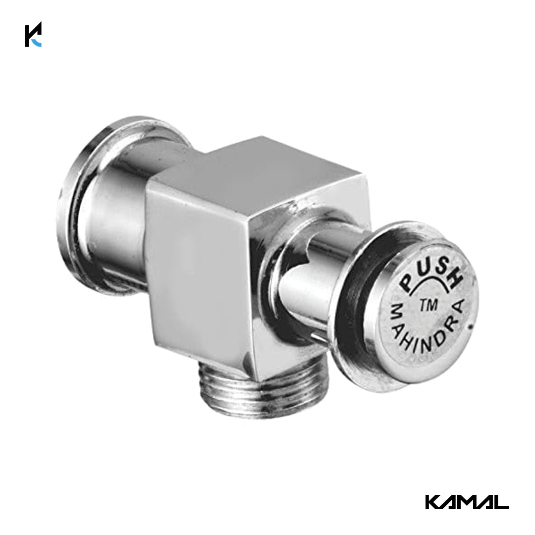 Urinal Push Cock (Full Brass) - by Kamal