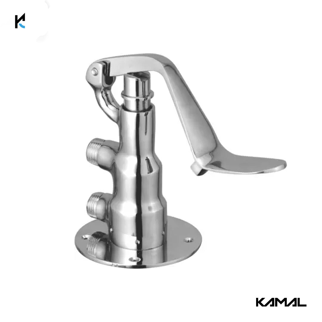 Foot Control Tap without Spout (Full Brass) - by Kamal
