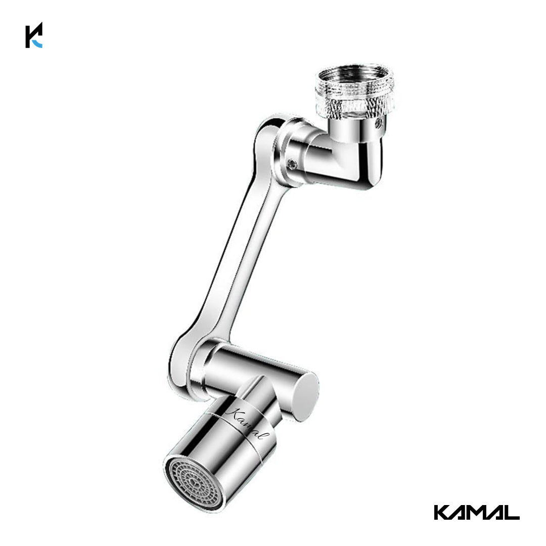 1080° Swivel Faucet Aerator Rotatable Multi-Functional with 2 Modes (Full Brass) - by Kamal