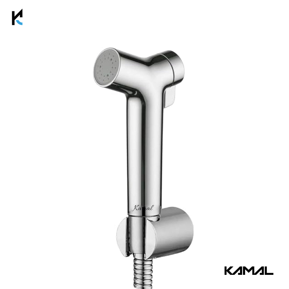 Zion Health Faucet 125cm SS 304 Grade Shower Hose & Holder - by Kamal