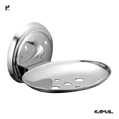 Alpha Stainless Steel Soap Dish Holder - by Kamal