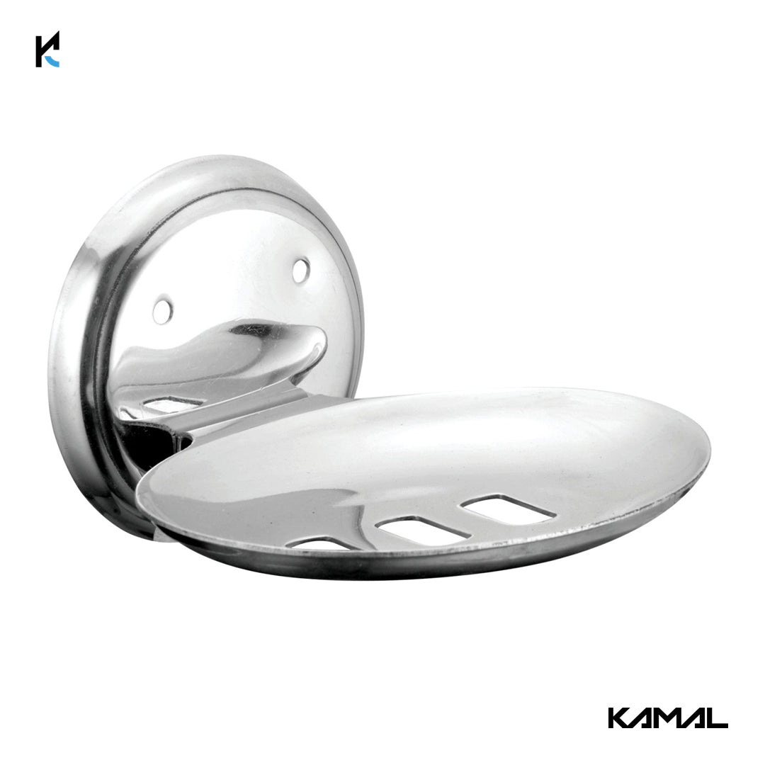 Beta Stainless Steel Soap Dish Holder - by Kamal