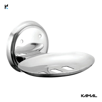 Beta Stainless Steel Soap Dish Holder - by Kamal