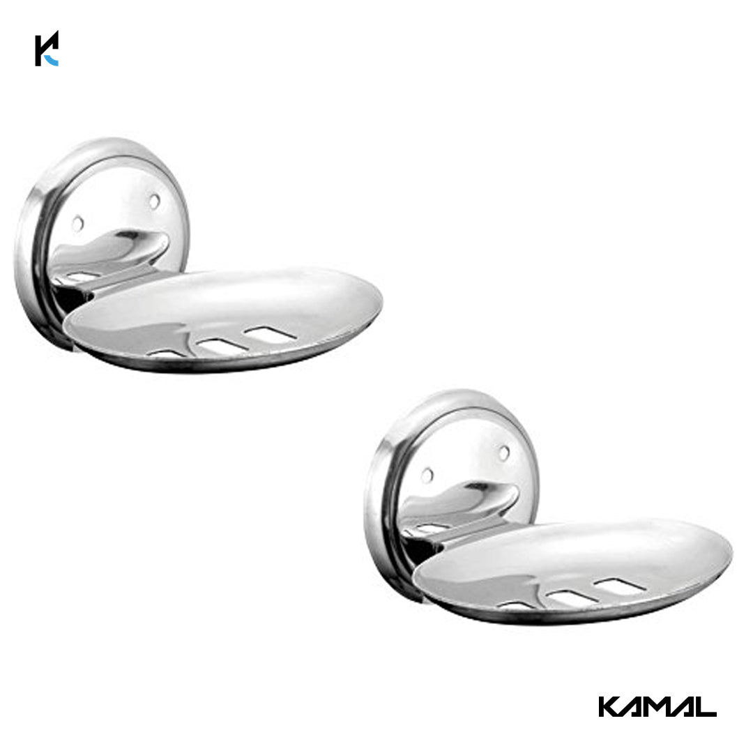 Beta Stainless Steel Soap Dish Holder - by Kamal