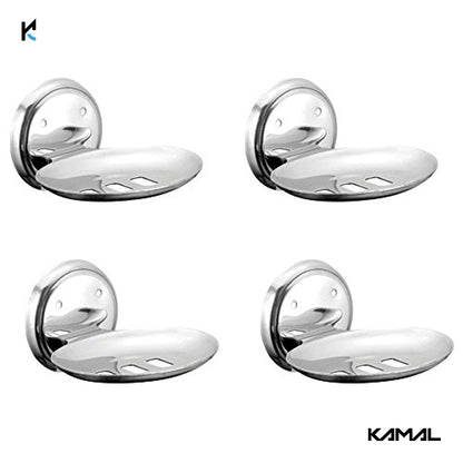 Beta Stainless Steel Soap Dish Holder - by Kamal