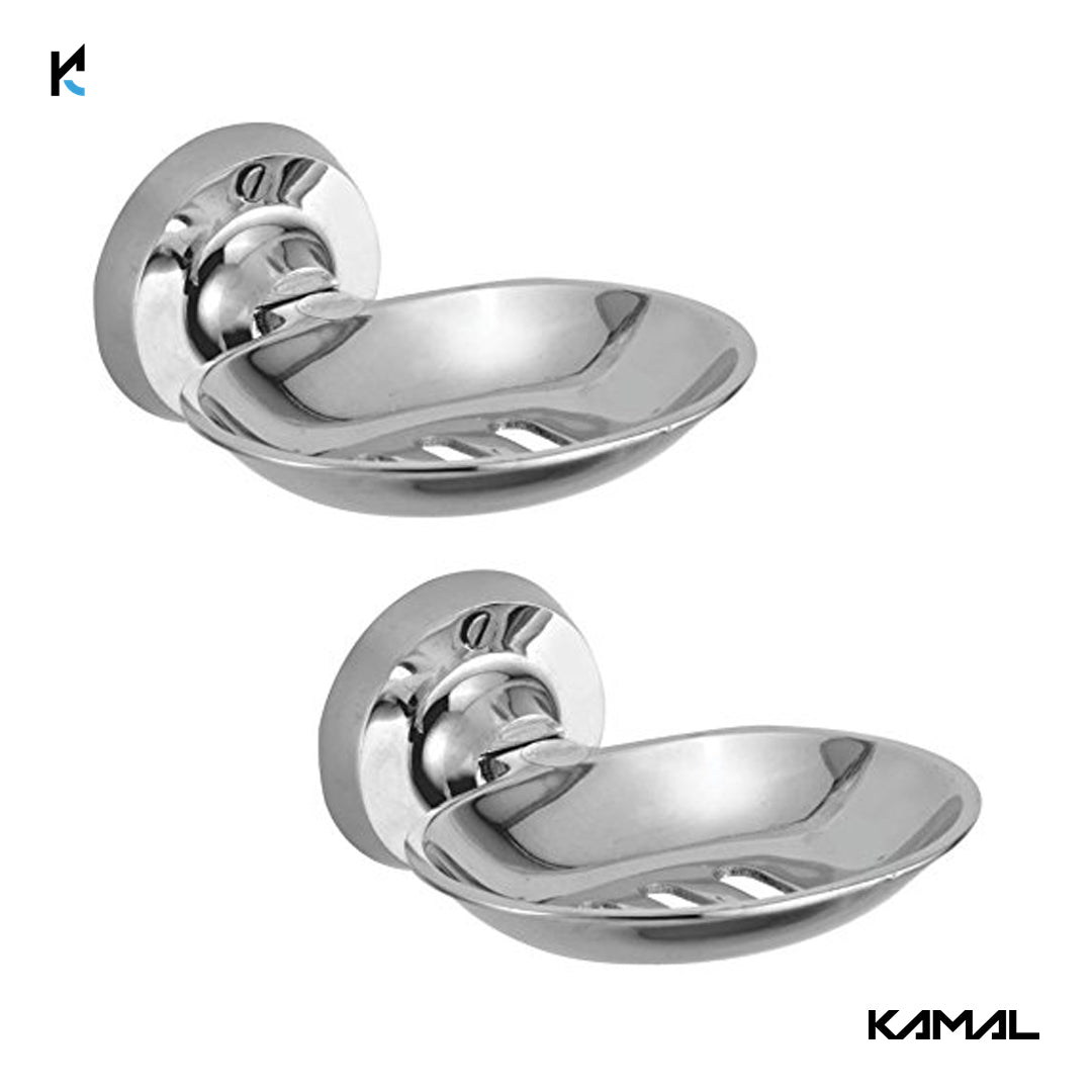 Delux Brass Soap Dish Holder - by Kamal