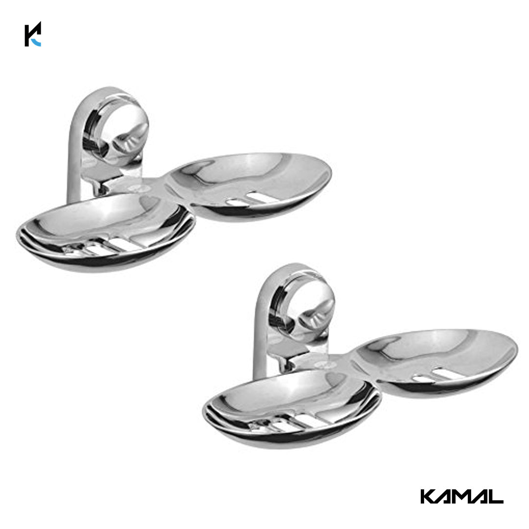 Badshah Brass Double Soap Dish - by Kamal