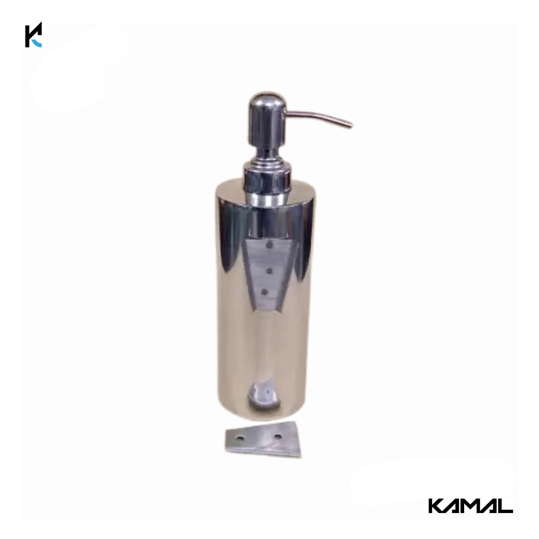 Plaza Stainless Steel Liquid Soap Dispenser Wall Mounted - by Kamal