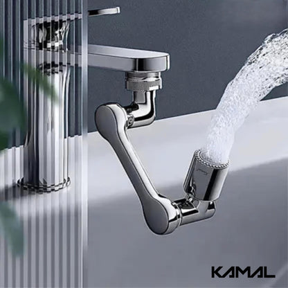 1080° Swivel Faucet Aerator Rotatable Multi-Functional with 2 Modes (Full Brass) - by Kamal - Kamal Bathware