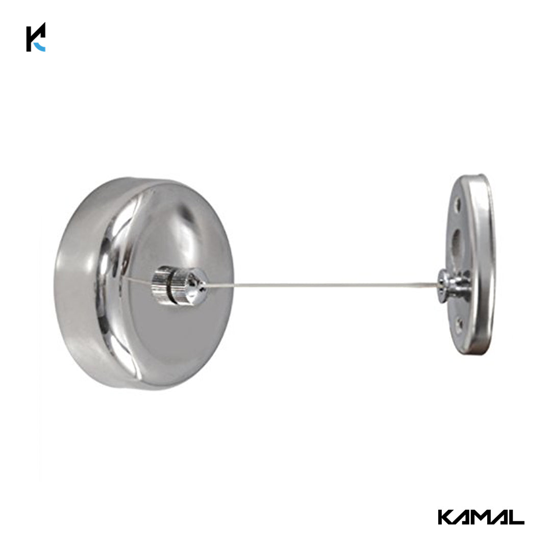Brass Cloth String Set with Stainless Steel wire Shower Curtains - by Kamal