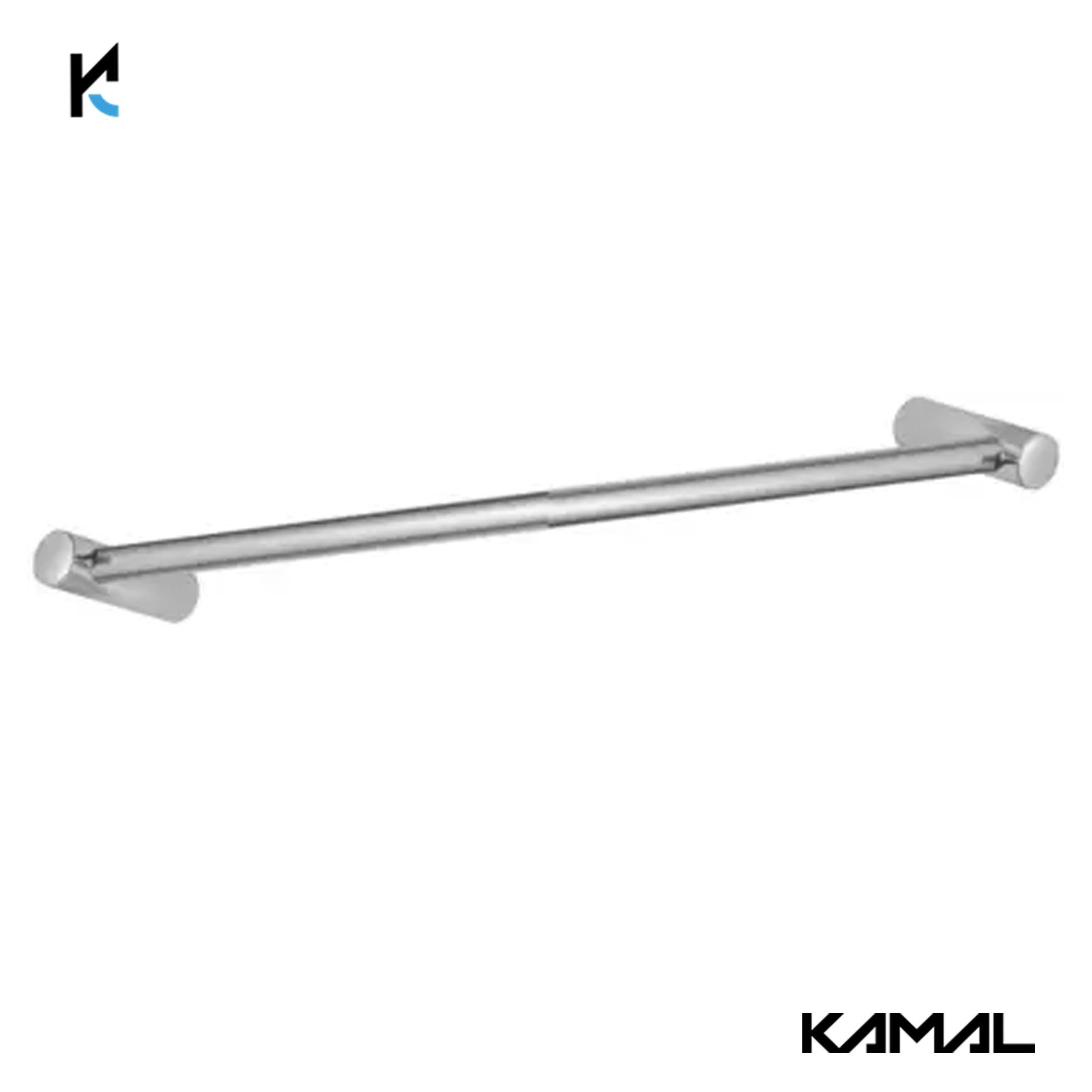 SS Steel Esteem Towel Rod 24 Inch - by Kamal