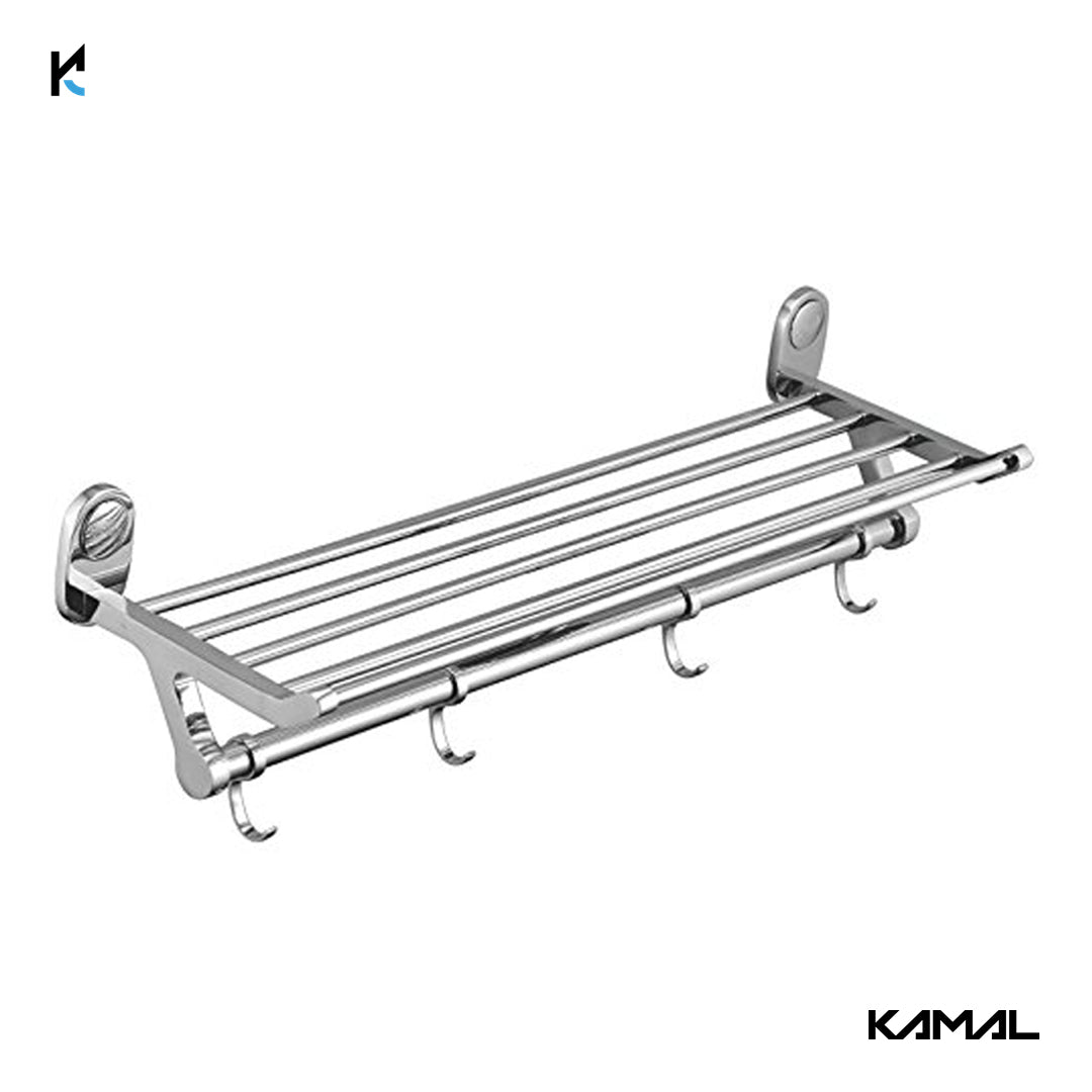 Diplomat Brass Towel Rack - by Kamal
