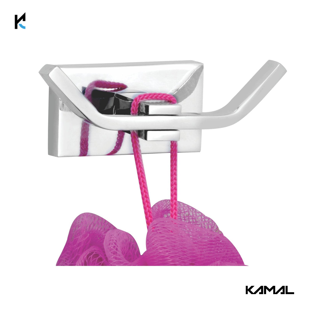 Amethyst  Brass Robe Hook - by Kamal