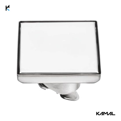 Square Tile Gratings Floor Drain Jali with Collar - by Kamal