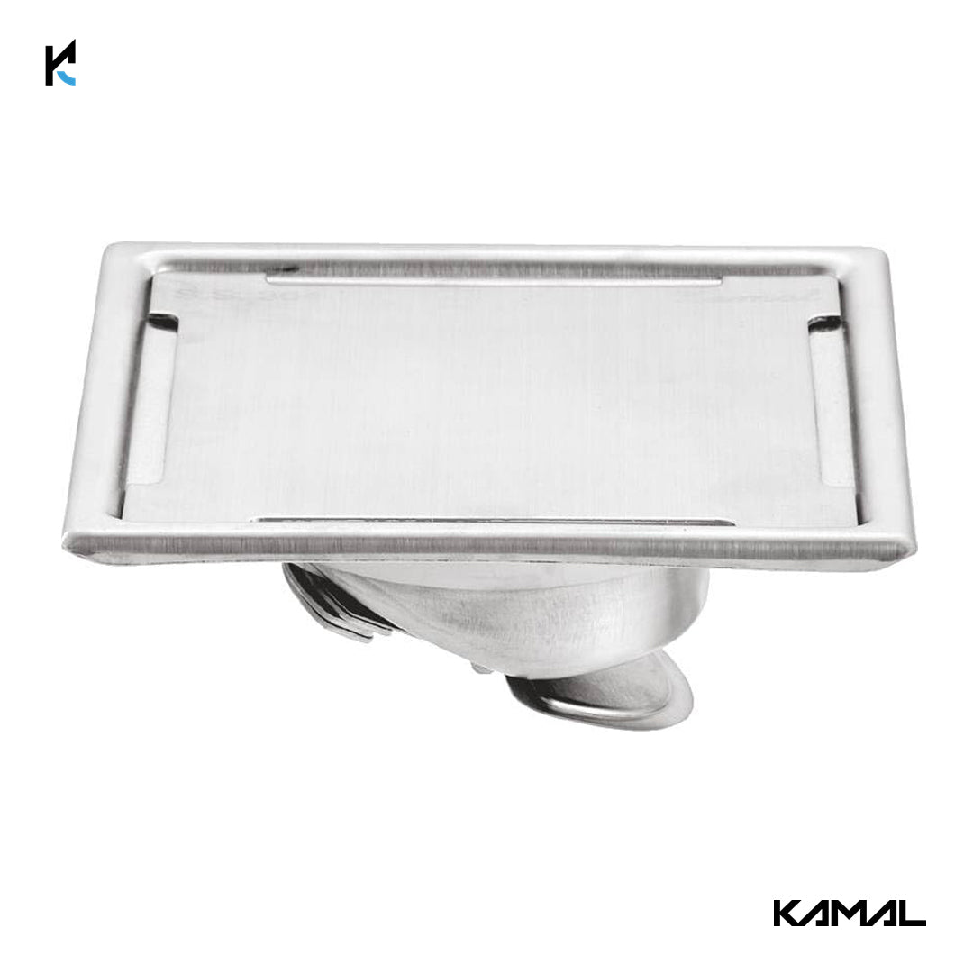 Omega Cockroach Trap SS 304 Grade Floor Drain Jali with Collar - by Kamal