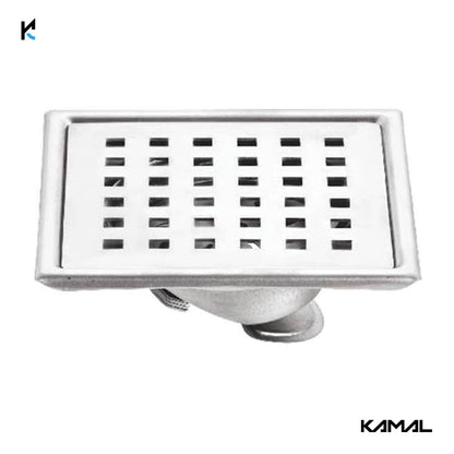 Rio Cockroach Trap (5x5 Inch) SS 304 Grade Floor Drain Jali  - by Kamal