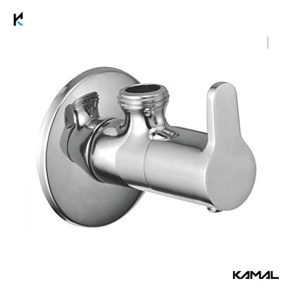 Fusion Brass Angle Valve (Full Brass) - by Kamal