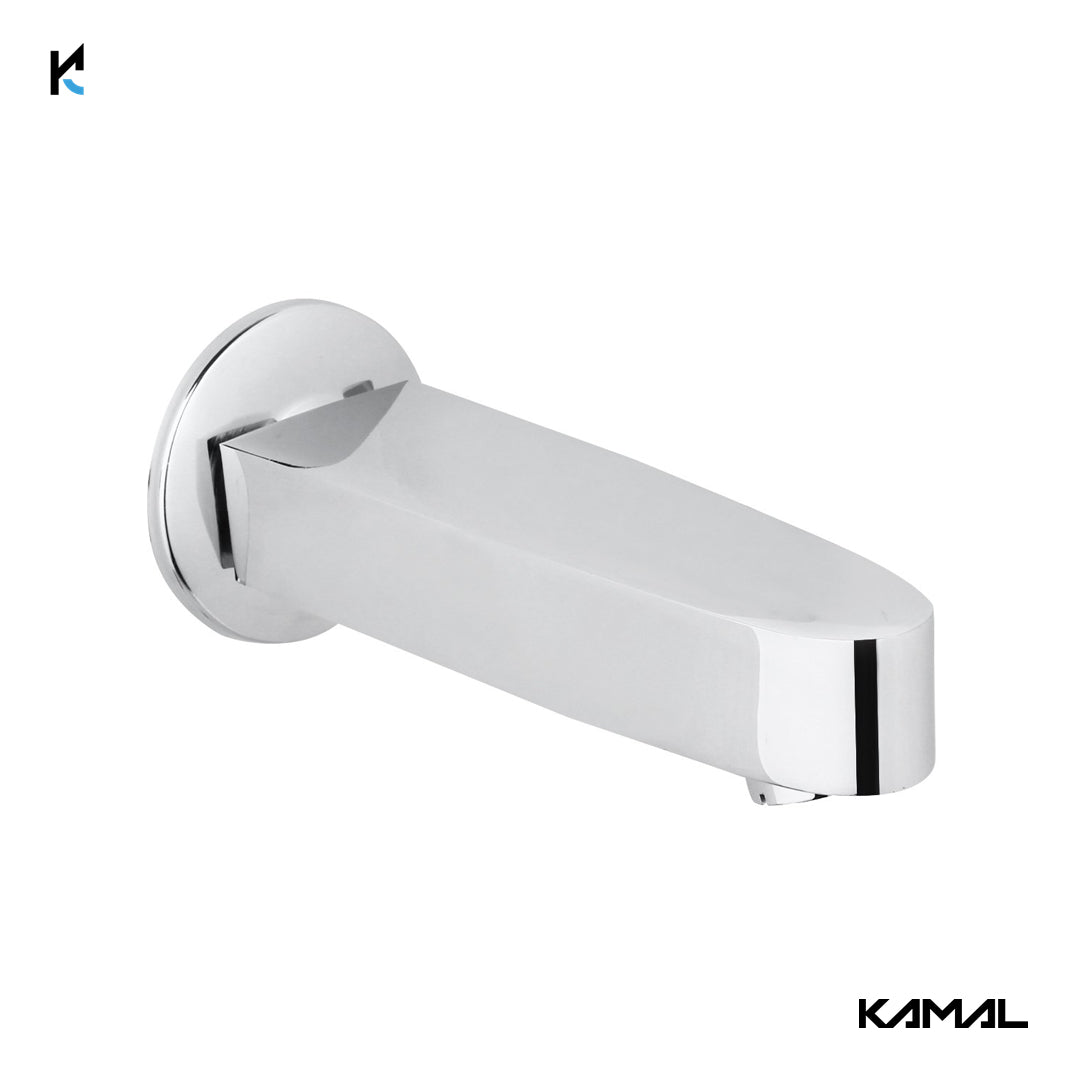 Vignette Wall Spout (Full Brass) - by Kamal