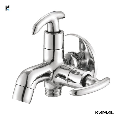 Alto Prime Nova Series  Two Way Bib Tap (Full Brass) - by Kamal