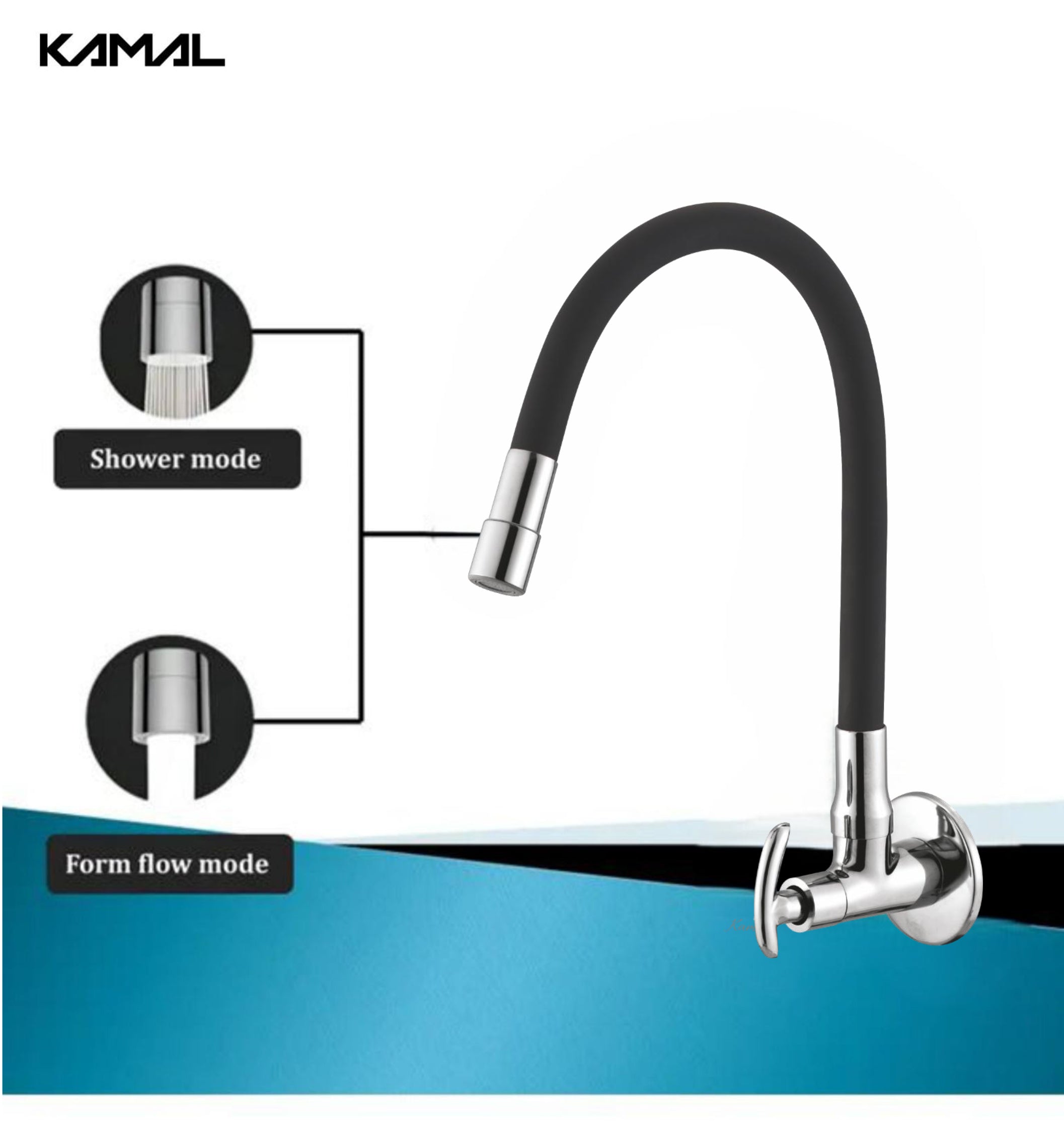 Alto Dual Flow Sink Tap – by Kamal