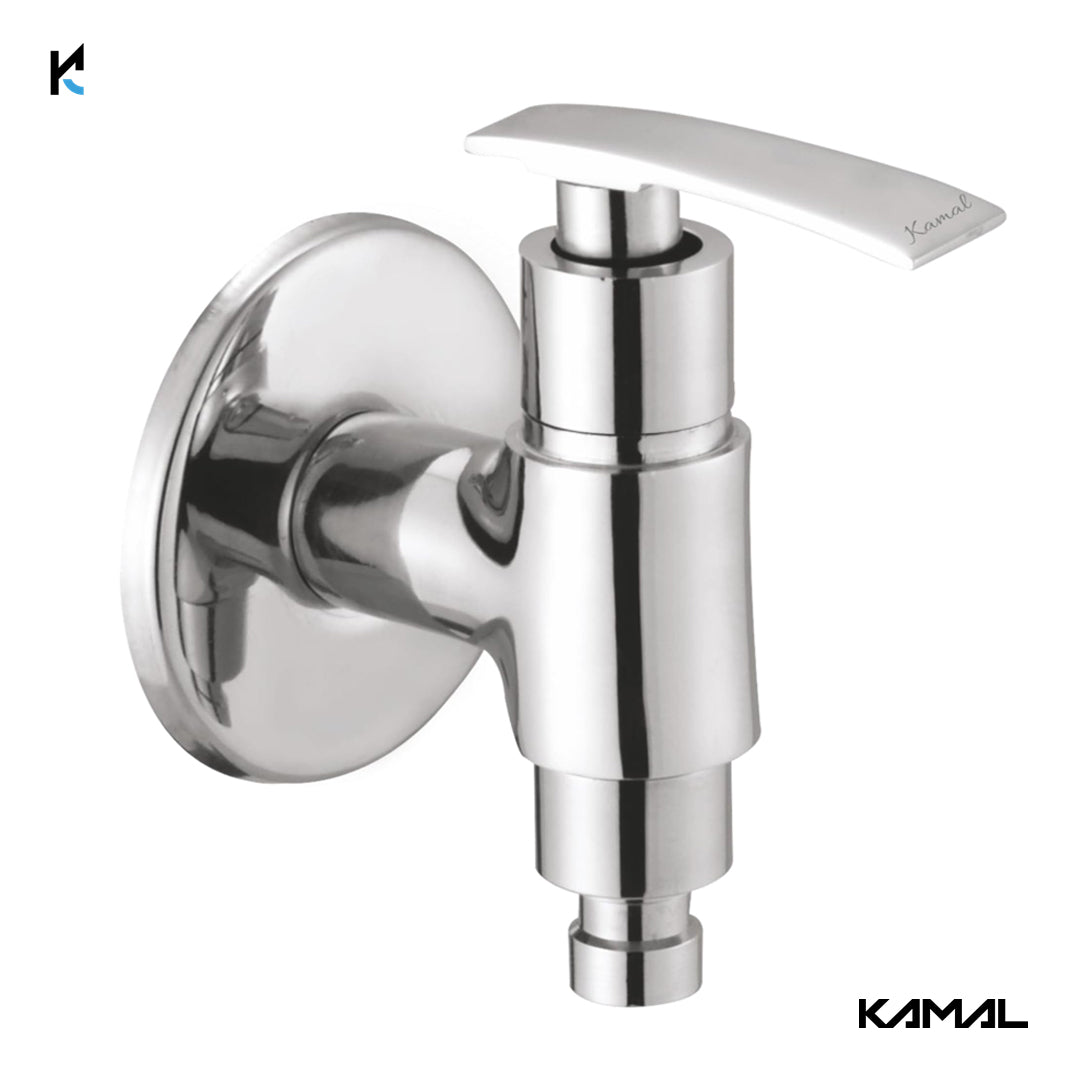 Vista Sleek Washing Machine Bib Tap (Full Brass) - by Kamal