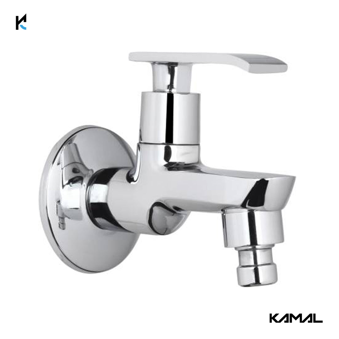 Orion Washing Machine Bib Tap (Full Brass) - by Kamal
