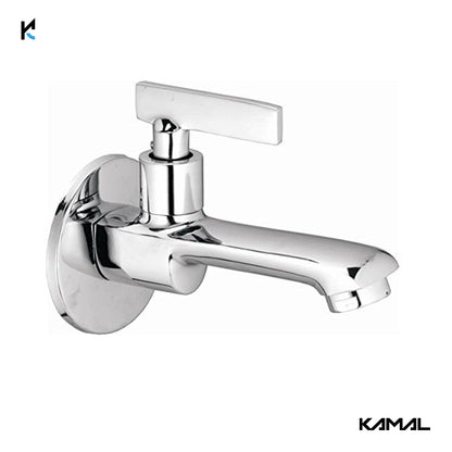 Step Long Body Bib Cock (Full Brass) - by Kamal
