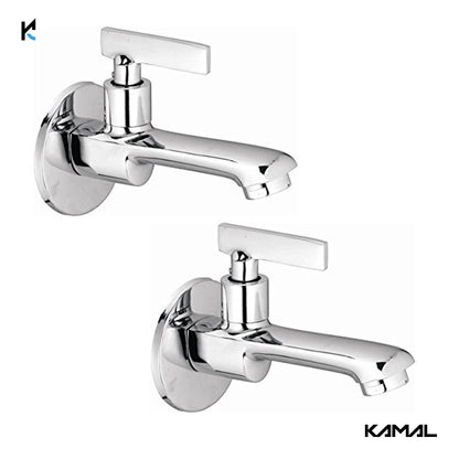 Step Long Body Bib Cock (Full Brass) - by Kamal