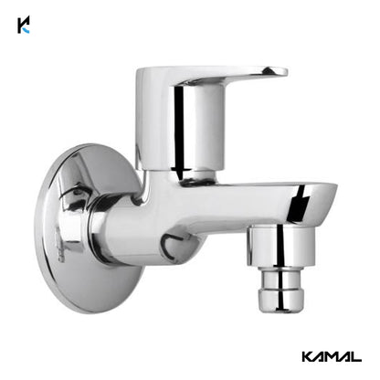 Vignette Wash Machine Bib Tap (Full Brass) - by Kamal
