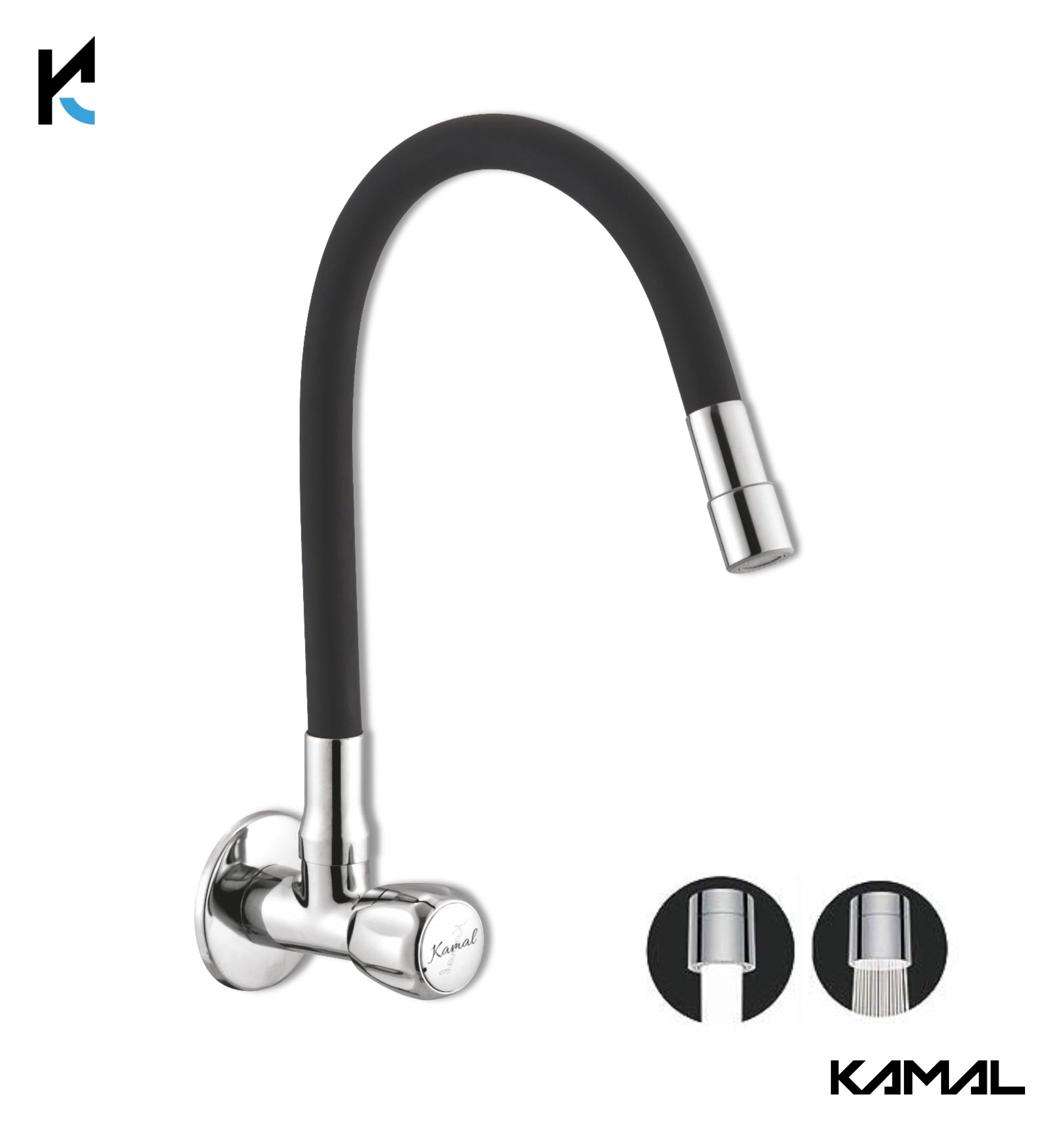 Crystal Dual Flow Sink Tap – by Kamal
