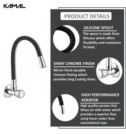 Crystal Dual Flow Sink Tap – by Kamal